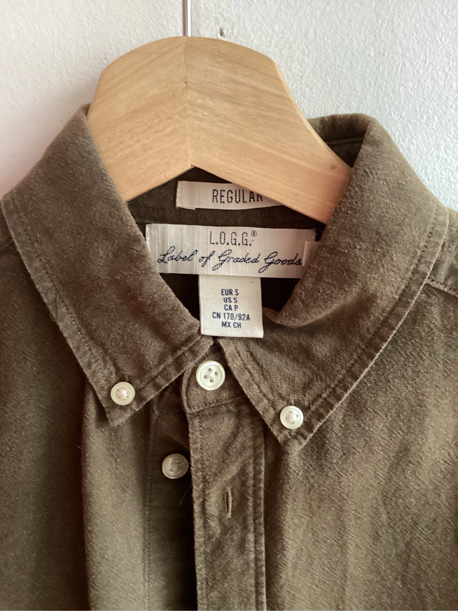 Camiseta caqui H&M S – photo 3